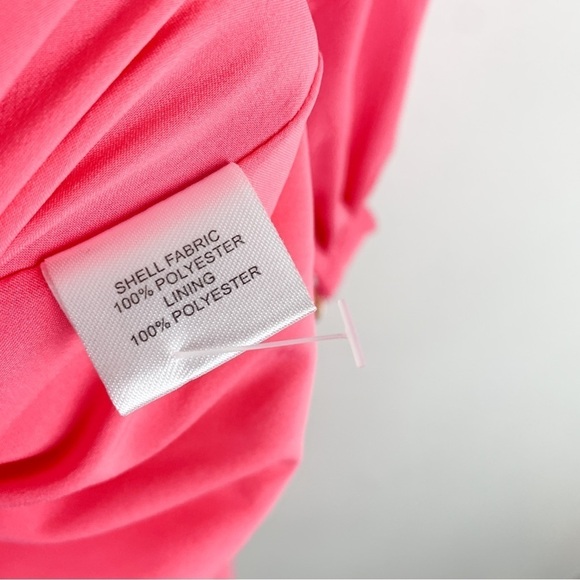 Emily McCarthy Pink Long Sleeve Flared Mini Dress Sz XS - Picture 12 of 16